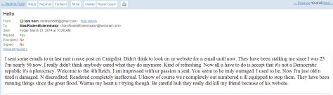 Death Threat Email (cropped)