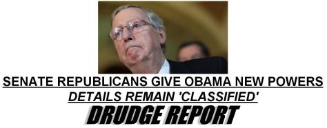 Drudge Report headline