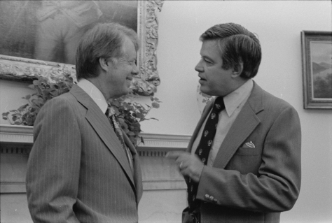 Frank Church & Pres. Carter (1977)