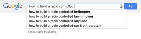 Google Auto-Completion